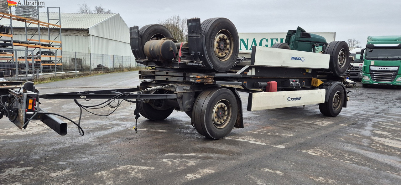Krone AZ 3x vorhanden SAF Achsen, fertig gestapelt - Container transporter/ Swap body trailer: picture 1 Krone AZ 3x vorhanden SAF Achsen, fertig gestapelt - Container transporter/ Swap body trailer: picture 1