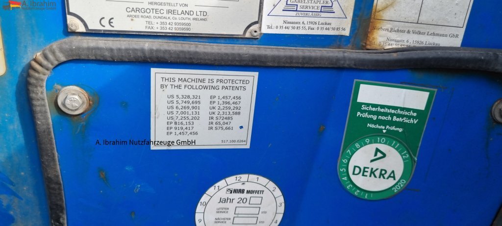 Truck mounted forklift M4-25.3F Moffett Mitnahmestapler: picture 14