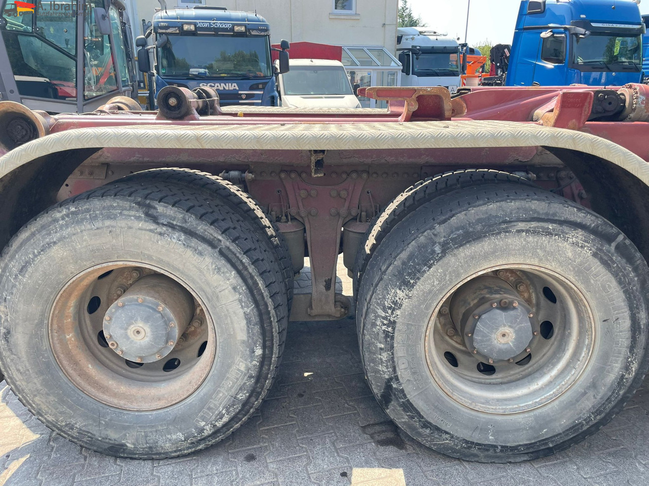Mercedes-Benz 2643 6x4 | Blatt Luft | Meiller Haken, mp1 - Hook lift truck: picture 5 Mercedes-Benz 2643 6x4 | Blatt Luft | Meiller Haken, mp1 - Hook lift truck: picture 5