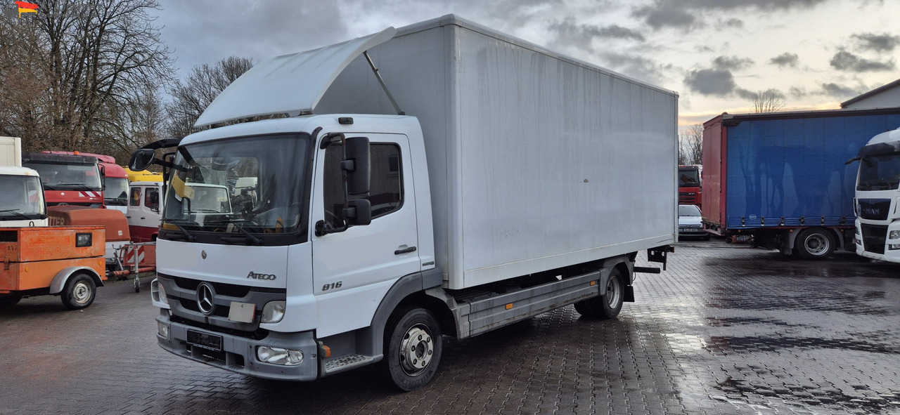 Mercedes-Benz 816L LBW, Blatt gefedert - Closed box van: picture 1 Mercedes-Benz 816L LBW, Blatt gefedert - Closed box van: picture 1