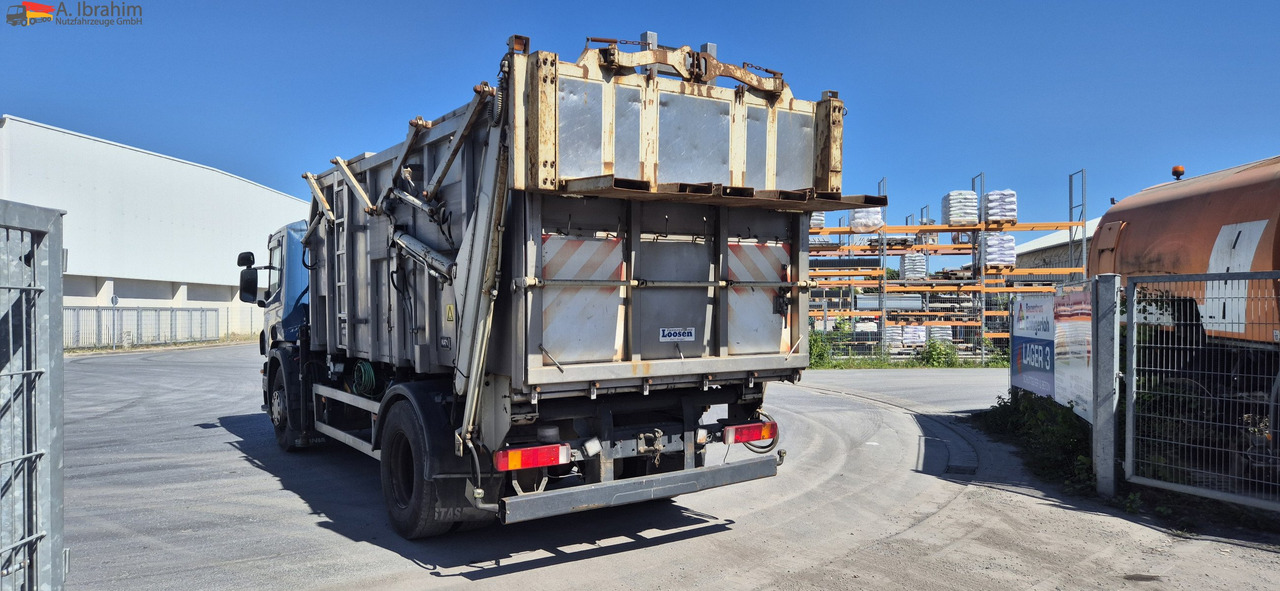 Tipper, Crane truck Scania P 280 Edelstahlkipper für Tierabfälle 2 Kammer: picture 10
