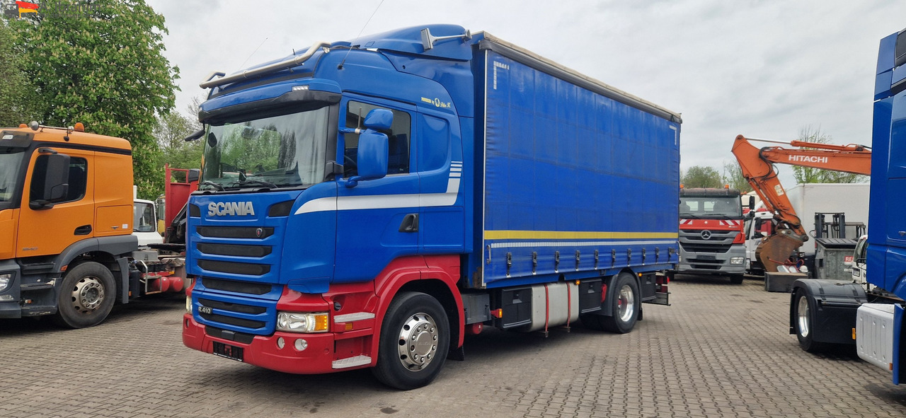 Scania R410 Retarder, Klima, Standklima Top Zustand!! - Curtain side truck: picture 1 Scania R410 Retarder, Klima, Standklima Top Zustand!! - Curtain side truck: picture 1