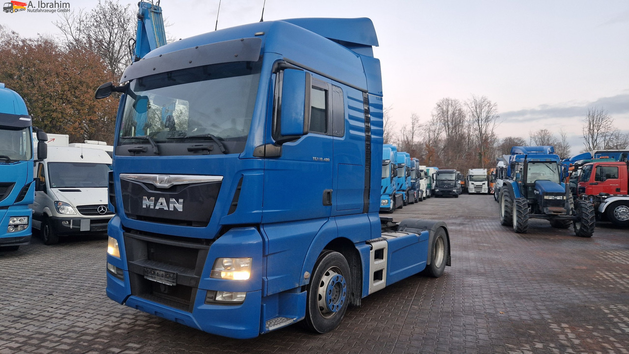 MAN 18.480 TGX XLX Retarder 2x Tank deutsches Fahrzeug, einsatzbereit - Tractor unit: picture 1 MAN 18.480 TGX XLX Retarder 2x Tank deutsches Fahrzeug, einsatzbereit - Tractor unit: picture 1