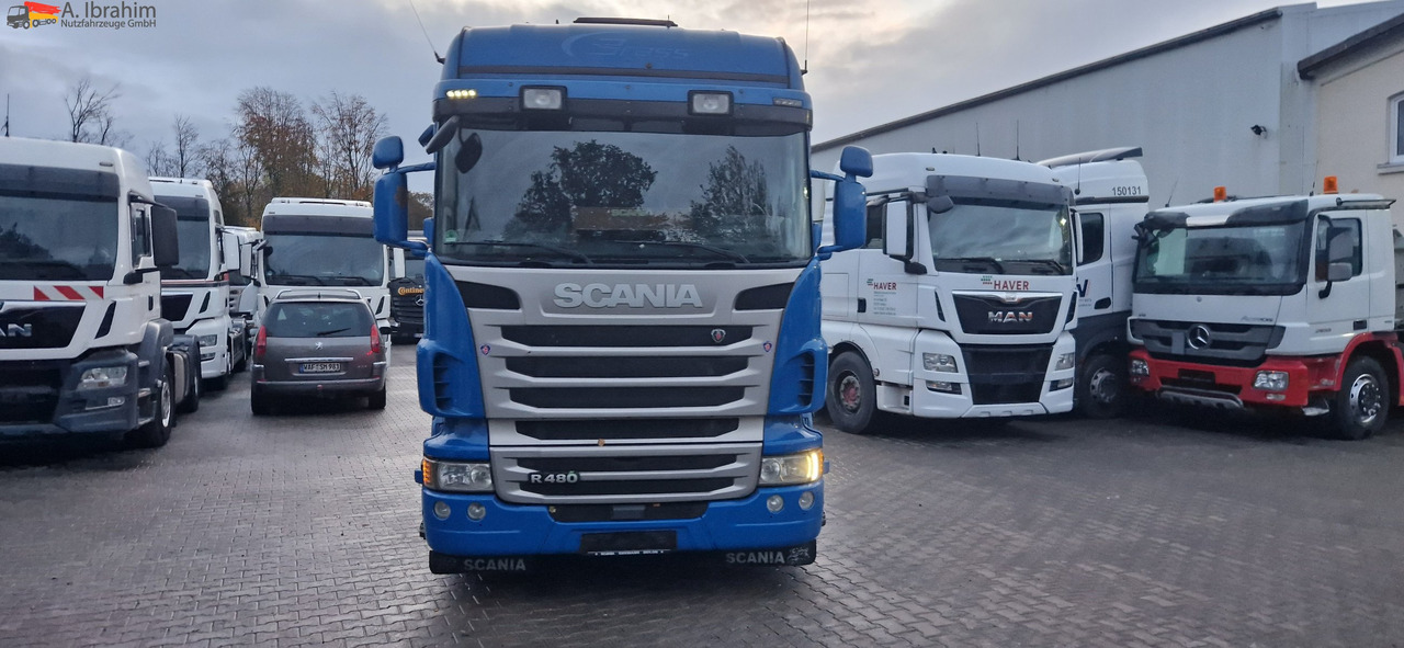 Tractor unit Scania R 480 Retarder, Klima, Zustand gut PTO für Kompressor: picture 8