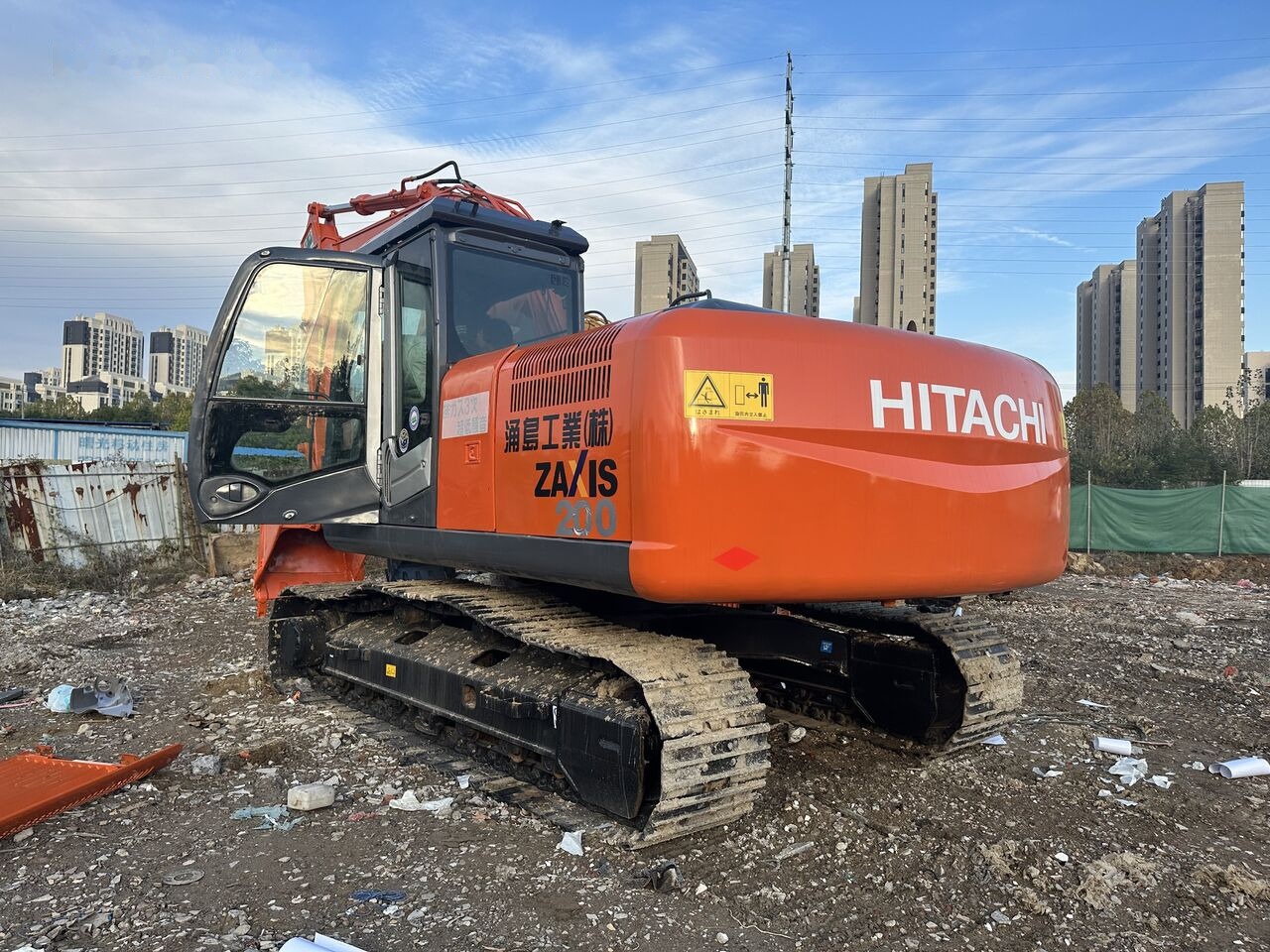 Hitachi ZX200-3 - Crawler excavator: picture 5 Hitachi ZX200-3 - Crawler excavator: picture 5