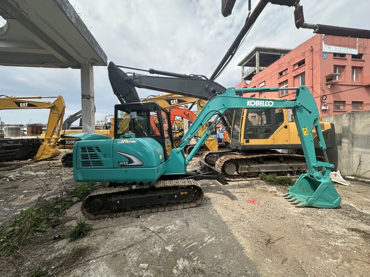 Kobelco SK60 - Mini excavator: picture 4 Kobelco SK60 - Mini excavator: picture 4
