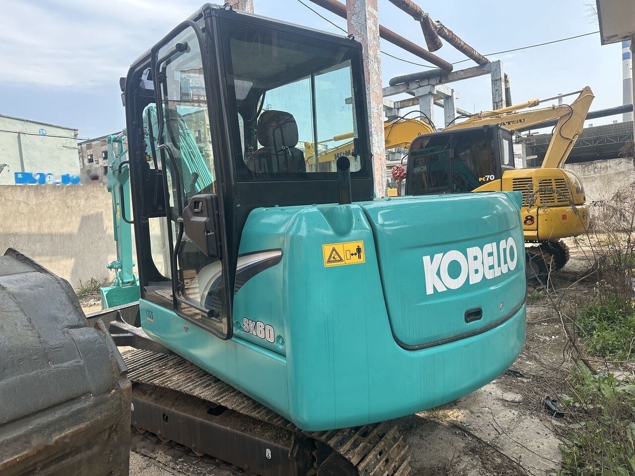 Kobelco SK60 - Mini excavator: picture 3 Kobelco SK60 - Mini excavator: picture 3