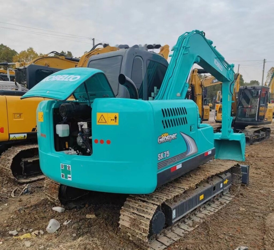 Kobelco SK75 - Mini excavator: picture 2 Kobelco SK75 - Mini excavator: picture 2