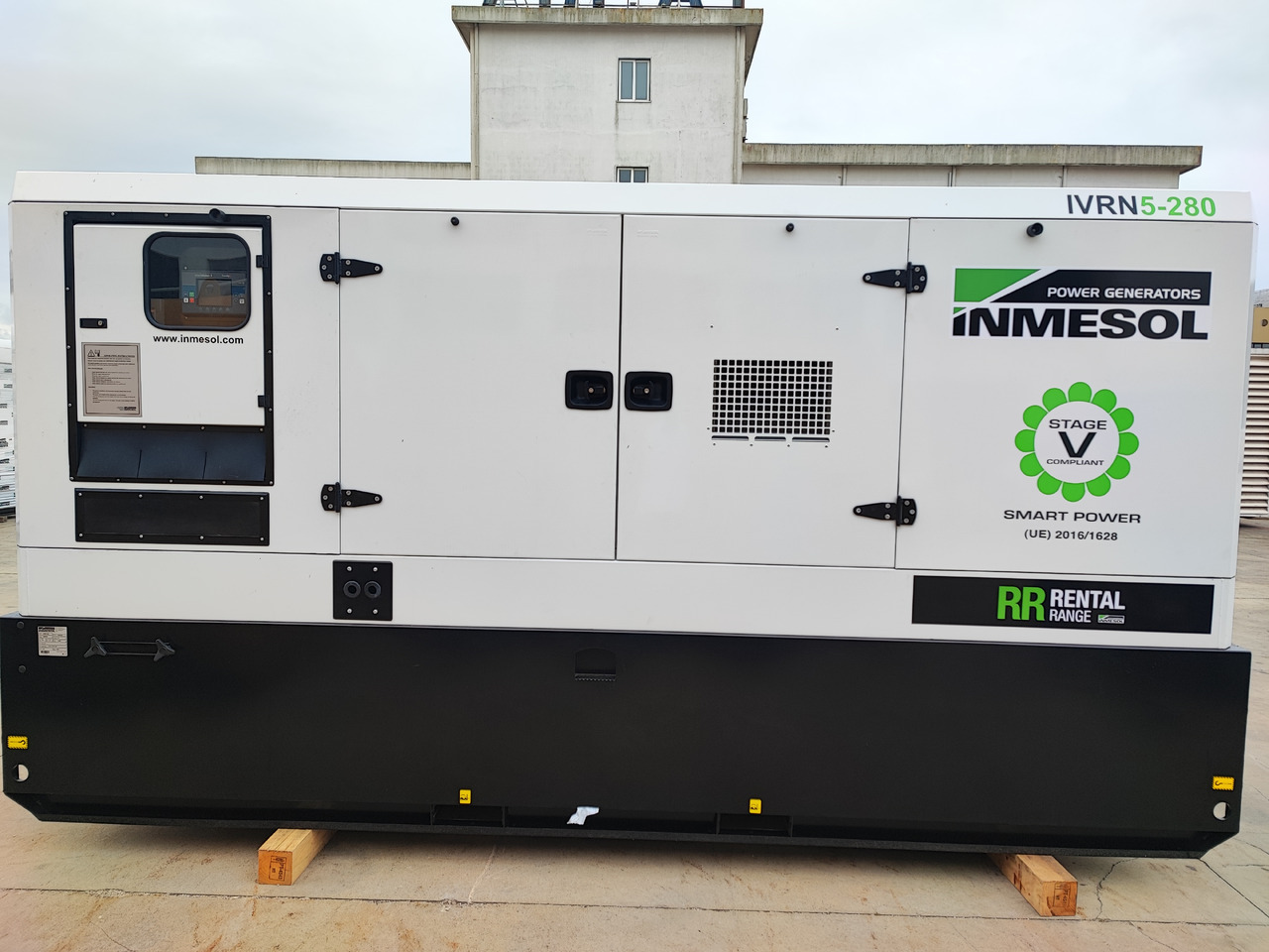 VOLVO PENTA 250 kVA GENERATOR STAGE V INMESOL IVRN5-280 - Generator set: picture 1 VOLVO PENTA 250 kVA GENERATOR STAGE V INMESOL IVRN5-280 - Generator set: picture 1
