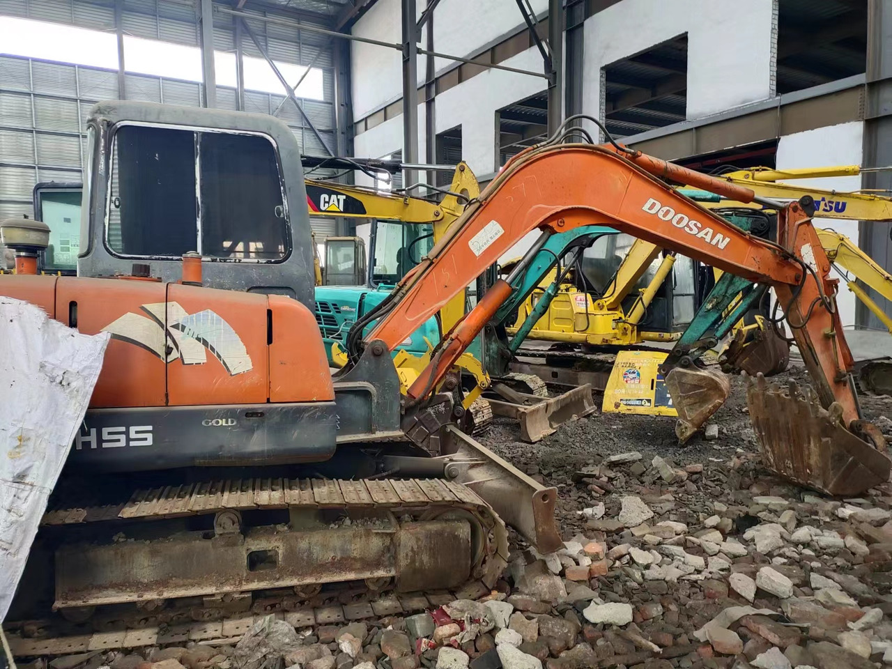 DOOSAN DH55 - Mini excavator: picture 1 DOOSAN DH55 - Mini excavator: picture 1