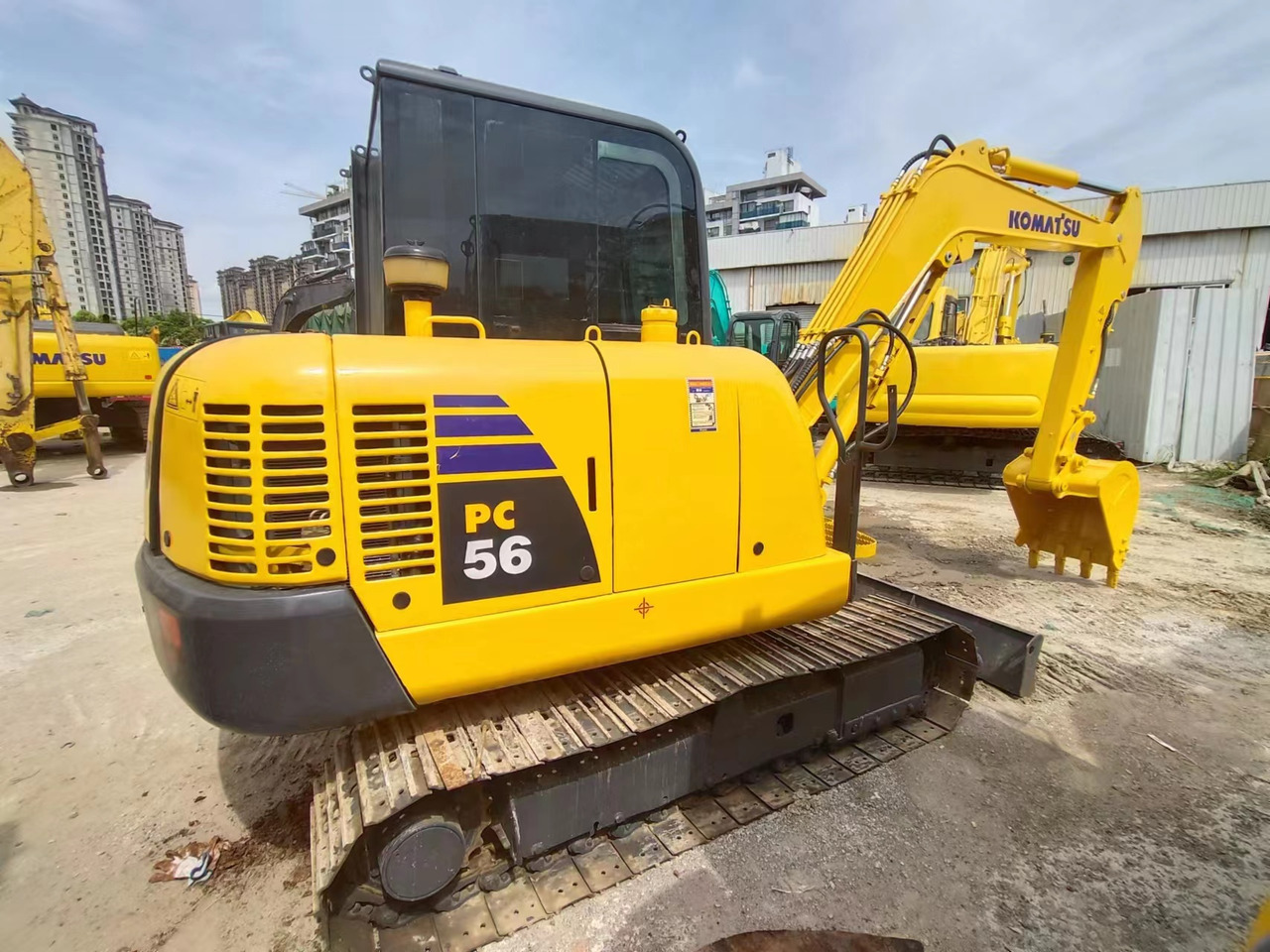 KOMATSU PC56-7 - Mini excavator: picture 4 KOMATSU PC56-7 - Mini excavator: picture 4