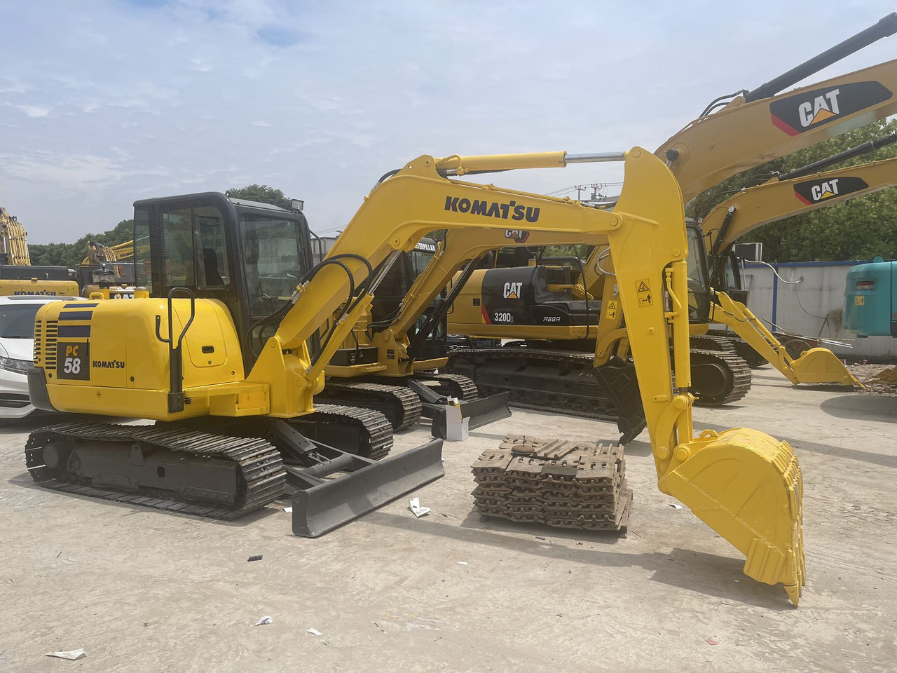 KOMATSU PC58 PC55 PC60 - Mini excavator: picture 2 KOMATSU PC58 PC55 PC60 - Mini excavator: picture 2