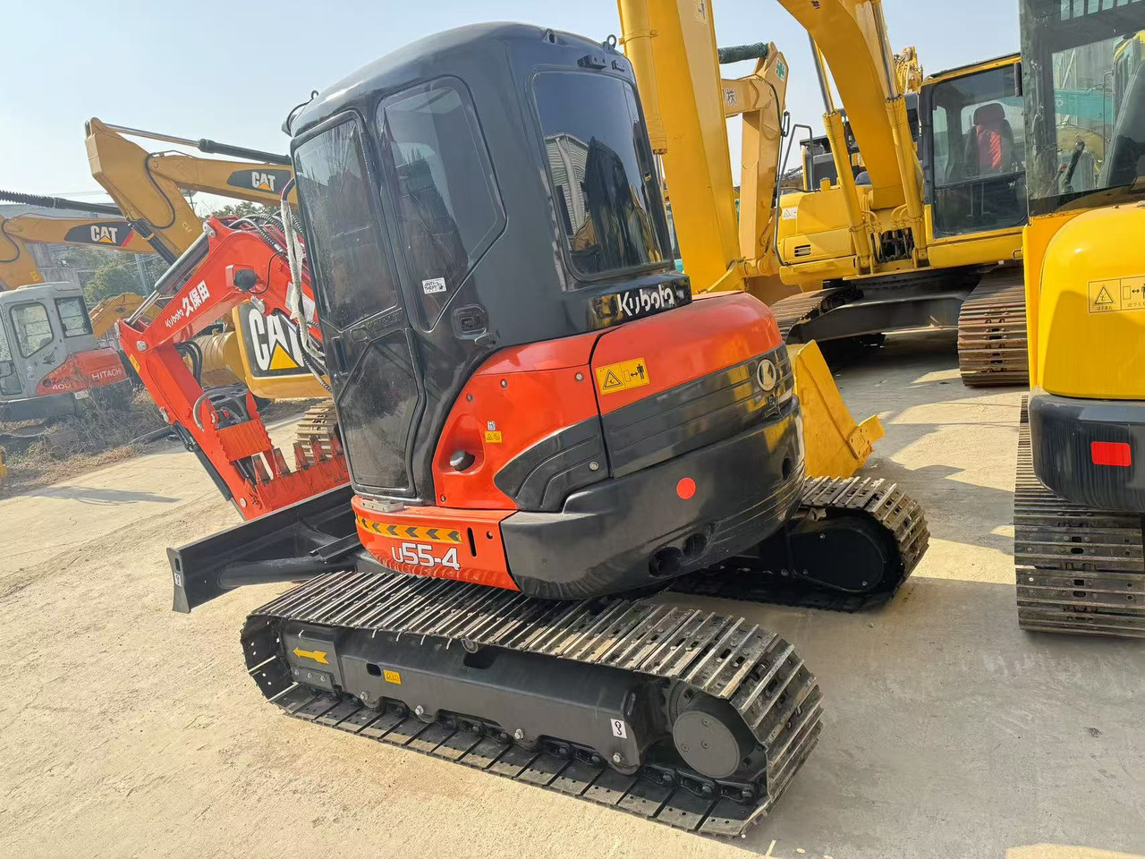 KUBOTA U55-4 - Mini excavator: picture 2 KUBOTA U55-4 - Mini excavator: picture 2