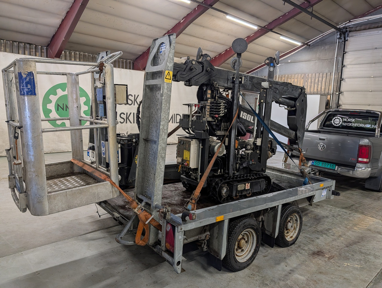 Isoli Easylift R160 på henger - Spider lift: picture 4 Isoli Easylift R160 på henger - Spider lift: picture 4