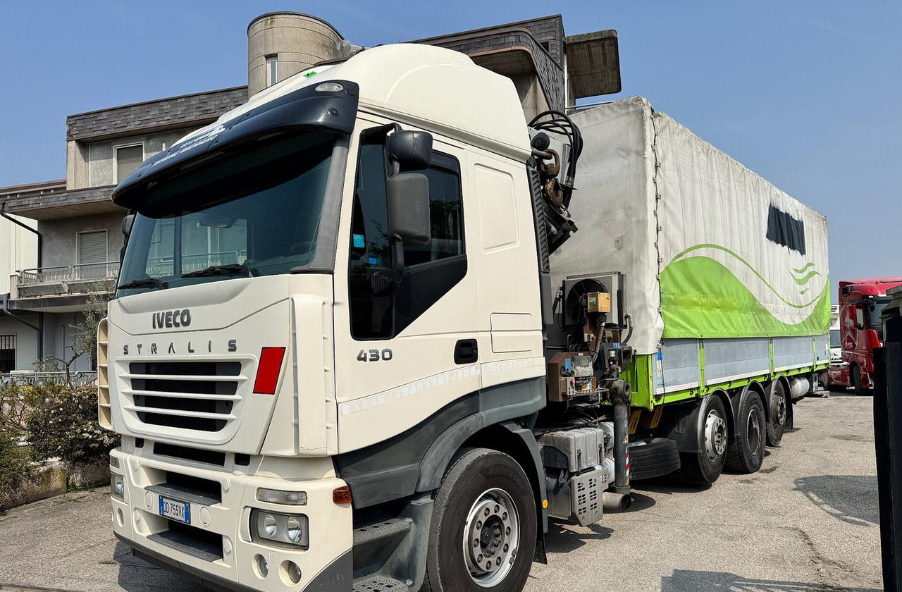 IVECO 430 - 4 ASSI STRADALE CON GRU - Curtain side truck, Crane truck: picture 5 IVECO 430 - 4 ASSI STRADALE CON GRU - Curtain side truck, Crane truck: picture 5