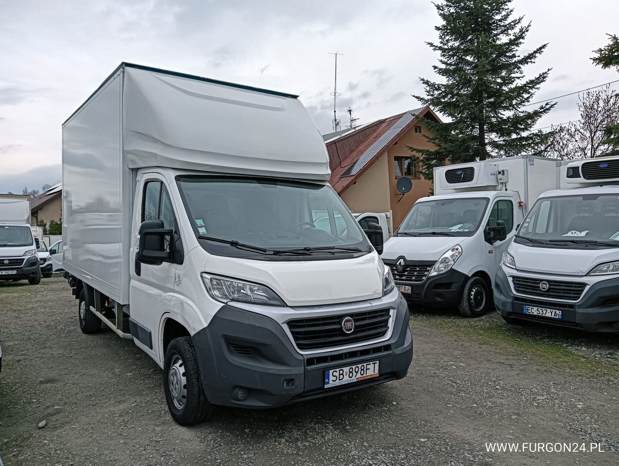 FIAT DUCATO KONTENER WINDA NR 742 - Closed box van: picture 3 FIAT DUCATO KONTENER WINDA NR 742 - Closed box van: picture 3