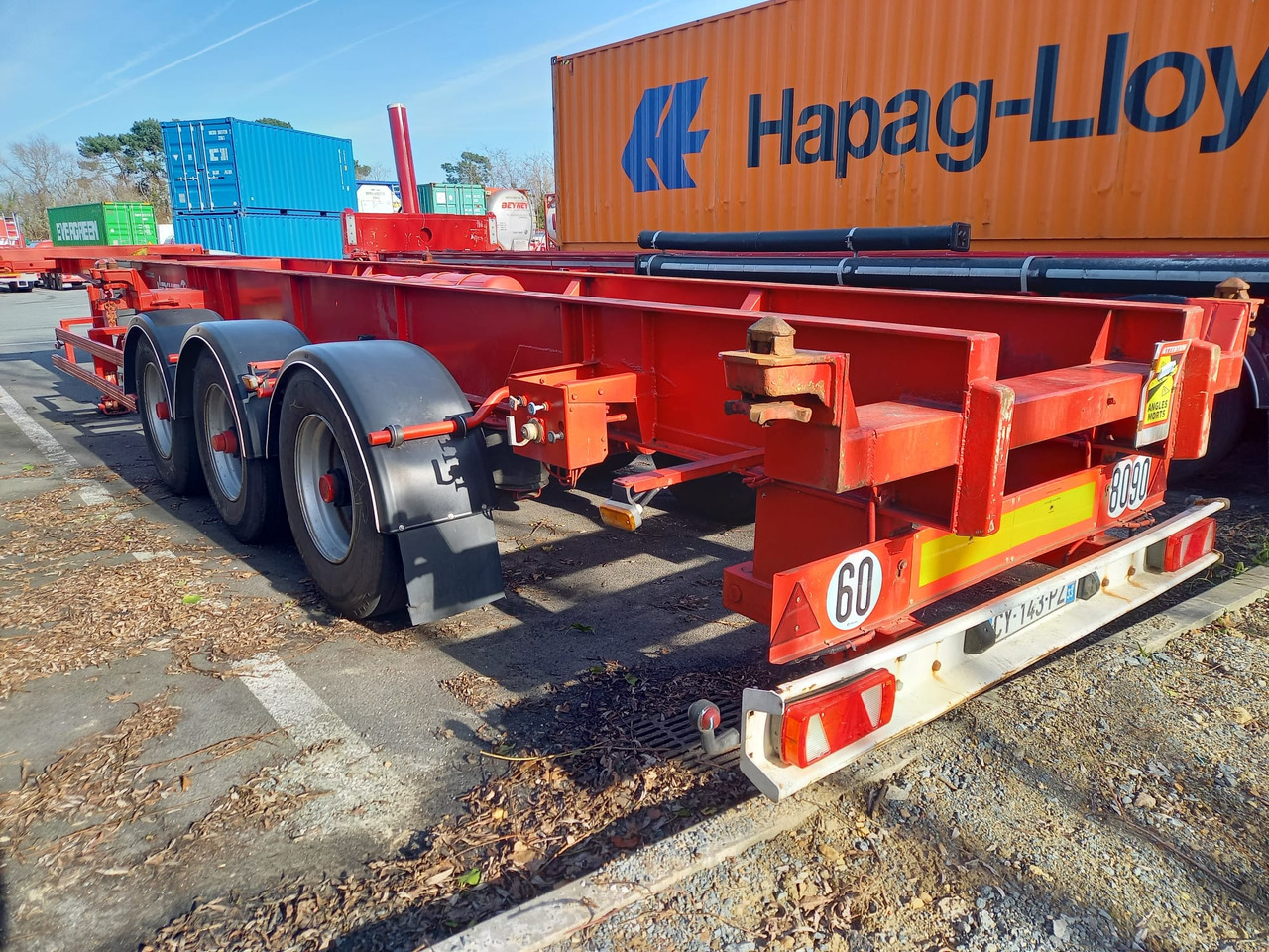 FREJAT - Container transporter/ Swap body semi-trailer: picture 2 FREJAT - Container transporter/ Swap body semi-trailer: picture 2