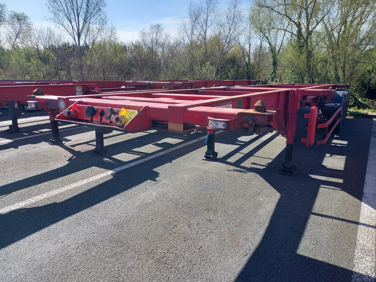 TROUILLET  - Container transporter/ Swap body semi-trailer: picture 3 TROUILLET  - Container transporter/ Swap body semi-trailer: picture 3