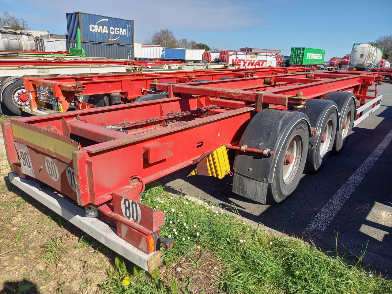 TROUILLET  - Container transporter/ Swap body semi-trailer: picture 5 TROUILLET  - Container transporter/ Swap body semi-trailer: picture 5