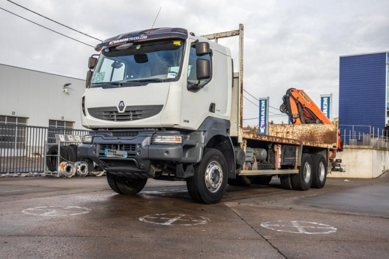 Renault KERAX 380 DXI+E5+PK18TM/3EXT - Dropside/ Flatbed truck, Crane truck: picture 5 Renault KERAX 380 DXI+E5+PK18TM/3EXT - Dropside/ Flatbed truck, Crane truck: picture 5