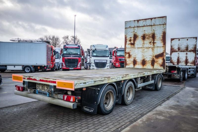 Trouillet PLATEAU + 3 ASSEN DOLLY - Dropside/ Flatbed trailer: picture 3 Trouillet PLATEAU + 3 ASSEN DOLLY - Dropside/ Flatbed trailer: picture 3