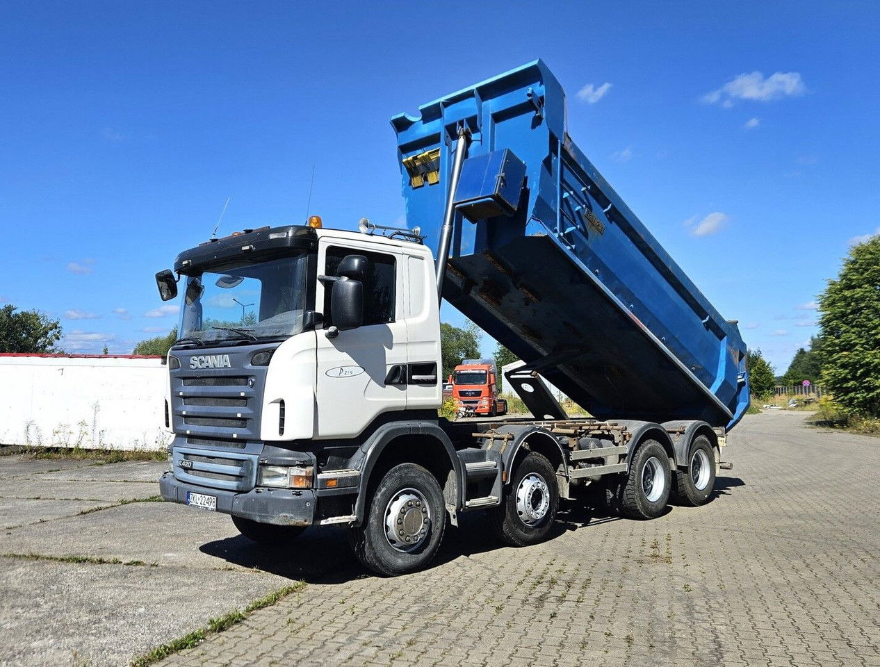 Scania R420 8x4 - Tipper - full spring - 2007 year - Tipper: picture 1 Scania R420 8x4 - Tipper - full spring - 2007 year - Tipper: picture 1