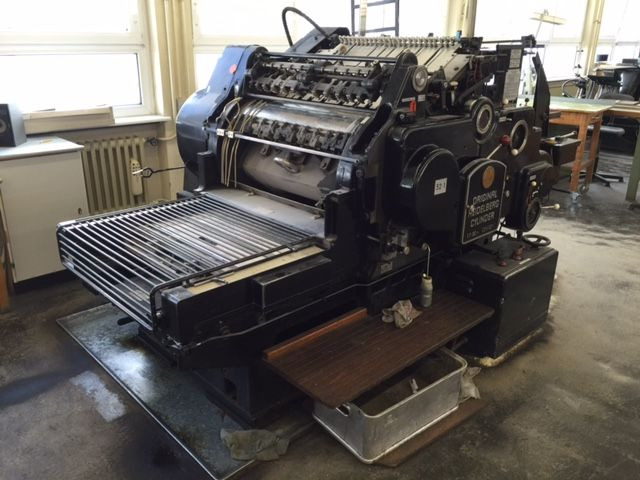 HEIDELBERG SBG - Printing machinery: picture 1 HEIDELBERG SBG - Printing machinery: picture 1