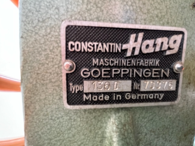 Hang Papierbohrermaschine 136 D - Printing machinery: picture 4 Hang Papierbohrermaschine 136 D - Printing machinery: picture 4