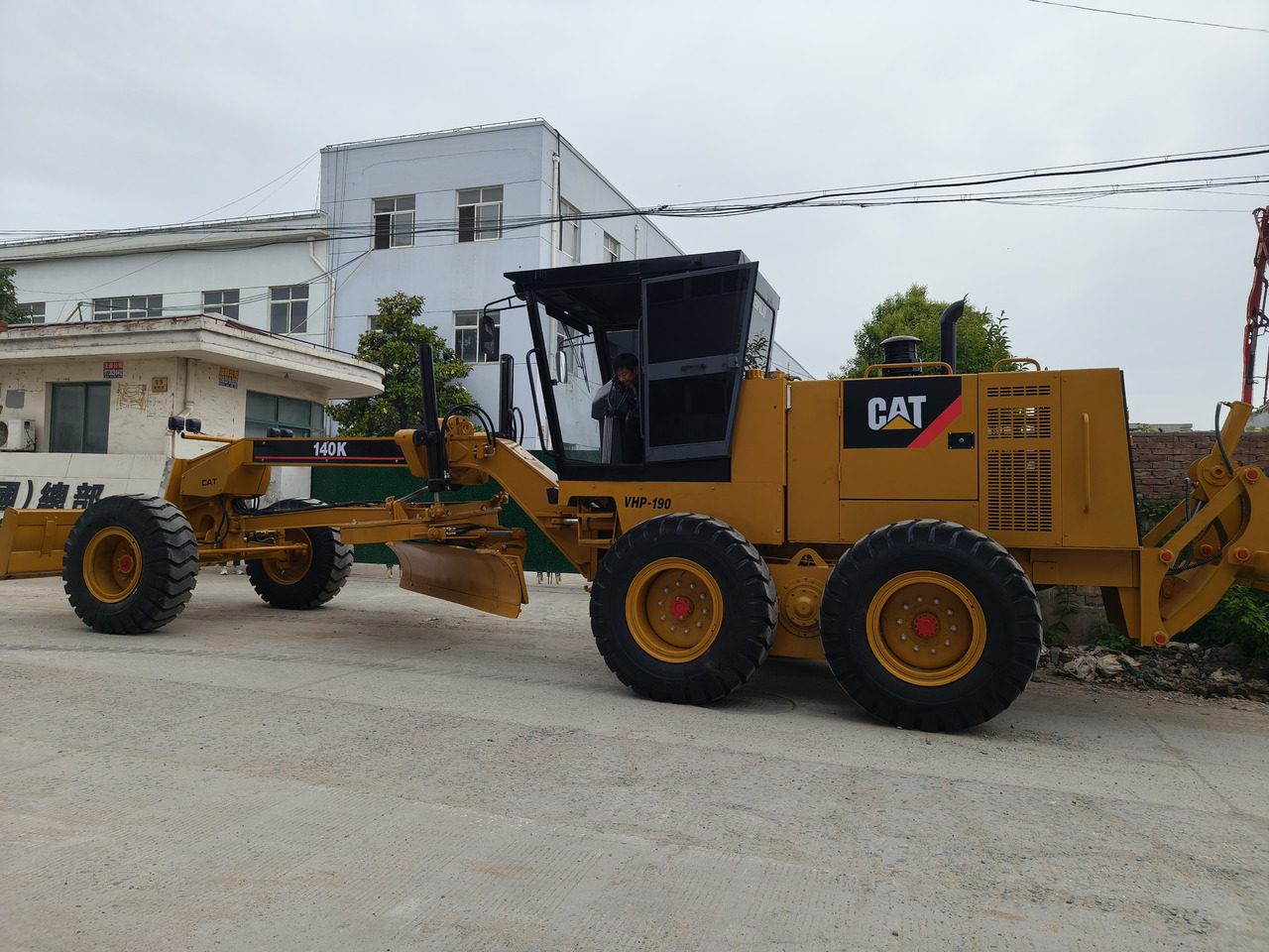 Grader CATERPILLAR 140K used motor grader with blade: picture 6
