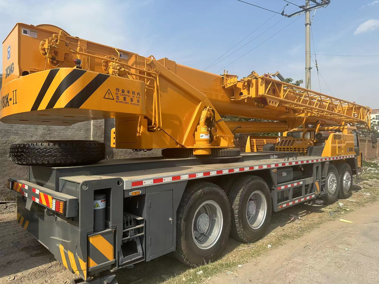 XCMG QY80K used 80ton truck crane - All terrain crane: picture 2 XCMG QY80K used 80ton truck crane - All terrain crane: picture 2