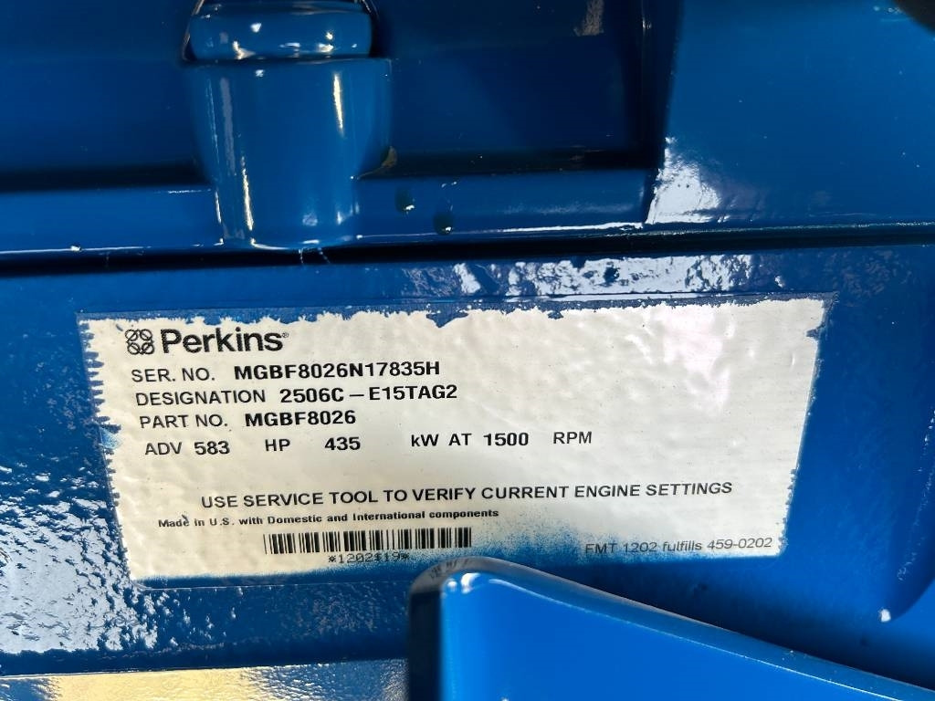 Leasing of Perkins 2506C-E15TAG2 - 550 kVA Surplus genset - DPX-20019  Perkins 2506C-E15TAG2 - 550 kVA Surplus genset - DPX-20019: picture 14