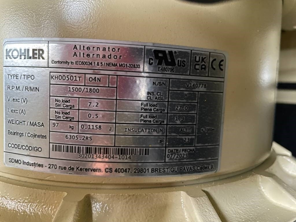 New Generator set Sdmo K22 - 22 kVA Generator - DPX-17003: picture 18