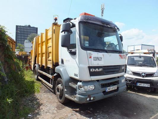 DAF LF WYWÓZ ŚMIECI - Refuse truck: picture 1 DAF LF WYWÓZ ŚMIECI - Refuse truck: picture 1