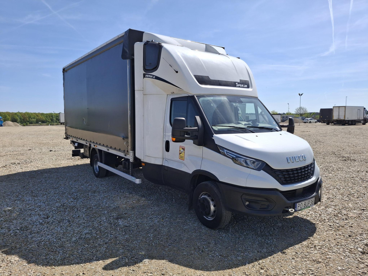 Curtain side van IVECO DAILY PLANDEKA Z WINDĄ: picture 1