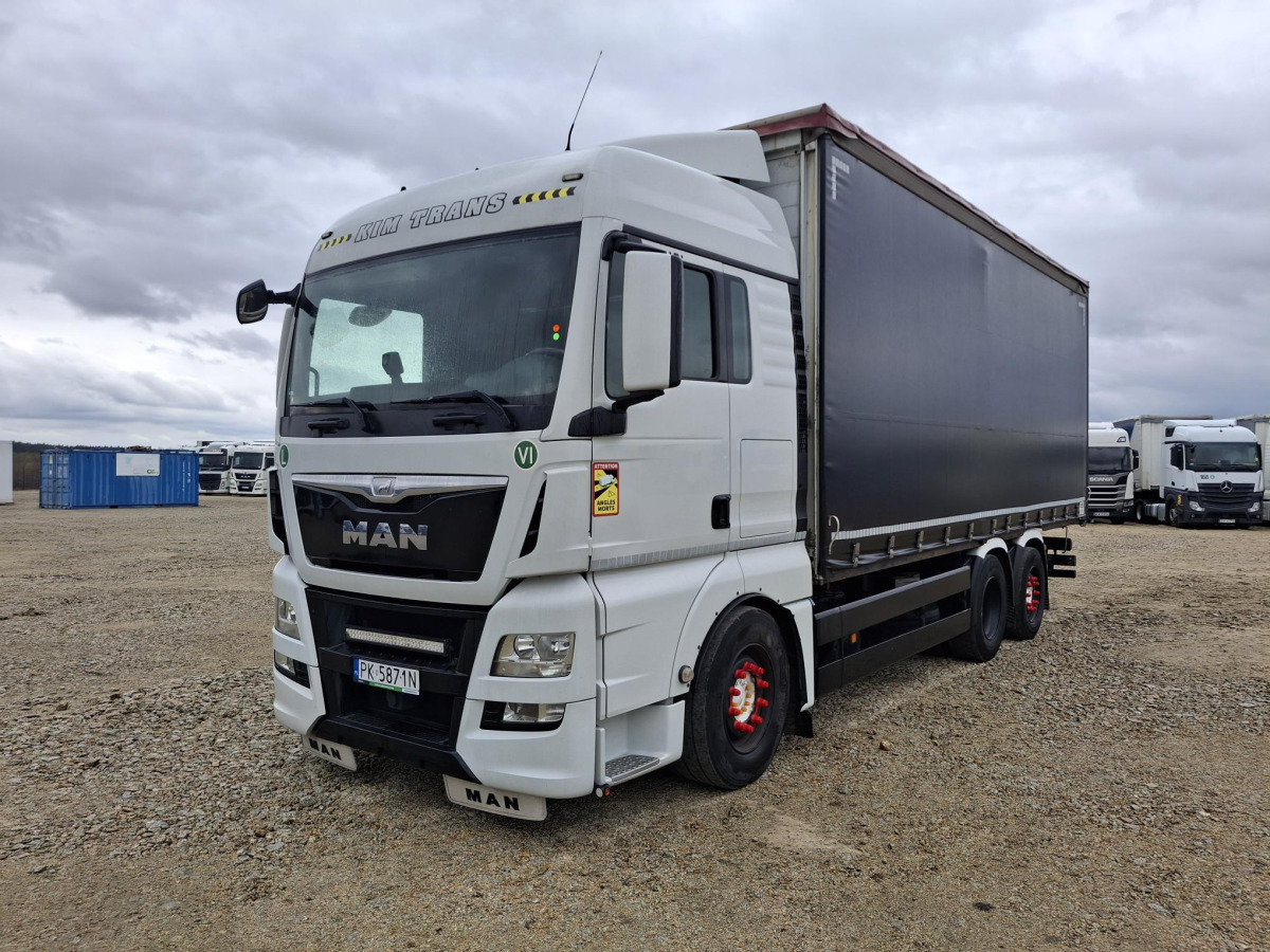 MAN TGX SOLÓWKA - Curtain side truck: picture 2 MAN TGX SOLÓWKA - Curtain side truck: picture 2