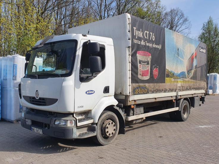RENAULT MIDLUM SKRZYNIOWY - Dropside/ Flatbed truck: picture 2 RENAULT MIDLUM SKRZYNIOWY - Dropside/ Flatbed truck: picture 2