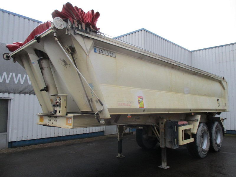 Benalu C33 , 2 Axle, Alu Tipper trailer , Drum brakes , Spring suspension - Tipper semi-trailer: picture 1 Benalu C33 , 2 Axle, Alu Tipper trailer , Drum brakes , Spring suspension - Tipper semi-trailer: picture 1