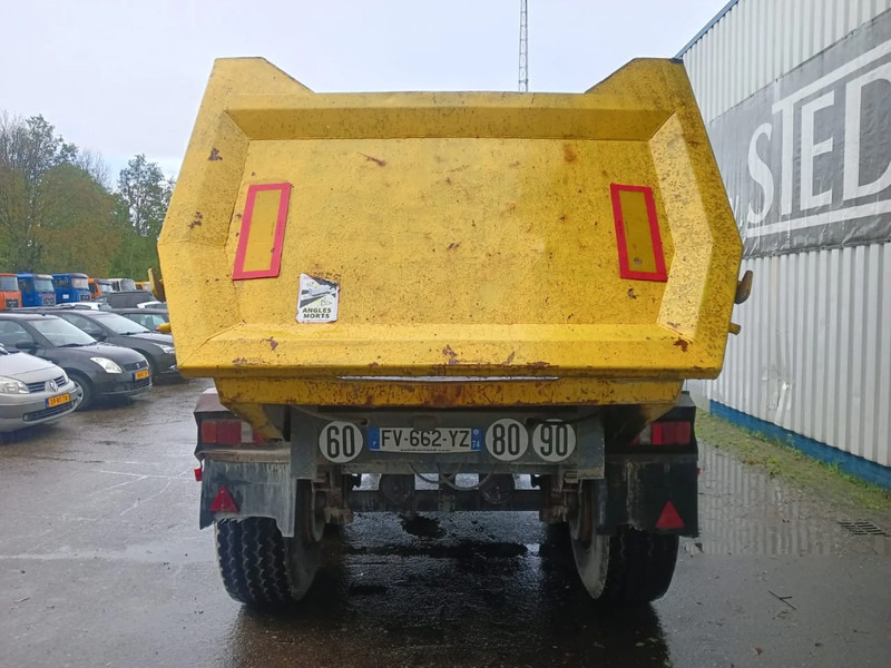 Tipper semi-trailer Fruehauf 2 Axle Steel Tipper , Spring Suspension , Drum Brakes: picture 6
