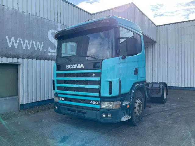 Scania R 124 L 420 , Manual Gearbox , Airco , Retarder - Tractor unit: picture 1 Scania R 124 L 420 , Manual Gearbox , Airco , Retarder - Tractor unit: picture 1