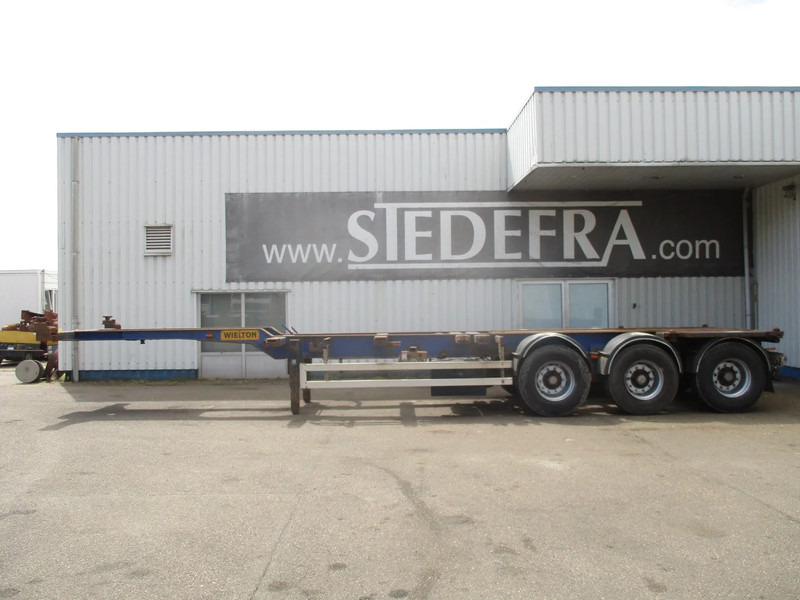 Wielton NS34 , Container Trailer , 3 ROR axle , Drum brakes , Air Suspension - Container transporter/ Swap body semi-trailer: picture 2 Wielton NS34 , Container Trailer , 3 ROR axle , Drum brakes , Air Suspension - Container transporter/ Swap body semi-trailer: picture 2