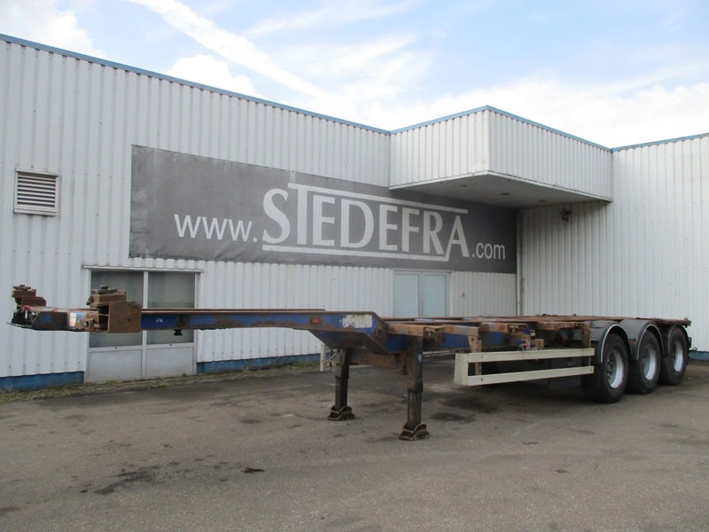 Wielton NS34P , Container trailer , 3 ROR axles , drum brakes , air suspension - Container transporter/ Swap body semi-trailer: picture 1 Wielton NS34P , Container trailer , 3 ROR axles , drum brakes , air suspension - Container transporter/ Swap body semi-trailer: picture 1