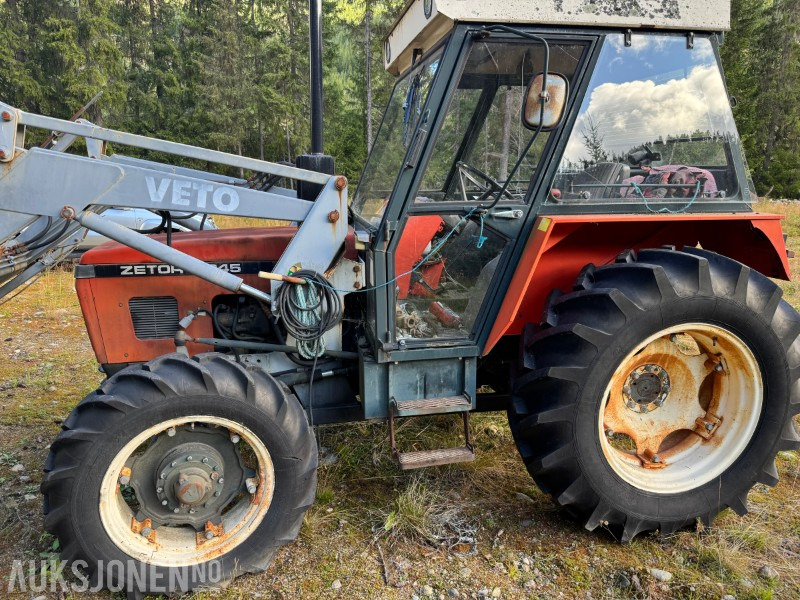 1987 Zetor 7245 mva fri traktor med Veto F15 lasteapparat 474 timer - Farm tractor: picture 2 1987 Zetor 7245 mva fri traktor med Veto F15 lasteapparat 474 timer - Farm tractor: picture 2