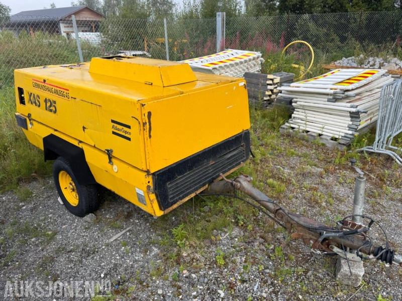 1992 Atlas Copco XAS125 kompressor - Drilling rig: picture 1 1992 Atlas Copco XAS125 kompressor - Drilling rig: picture 1