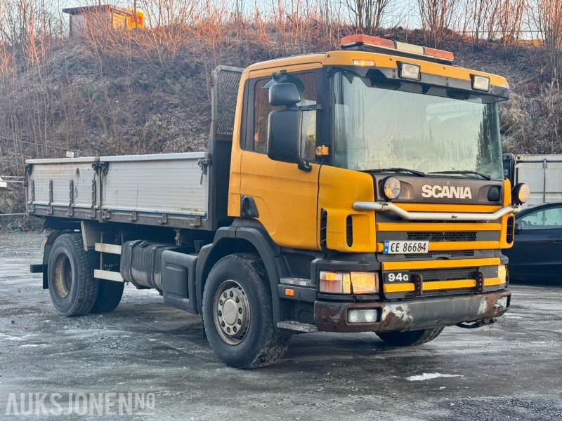 1998 Scania P-serie - 4x2 - Tippbil - Eu-godkjent til 08/26 - Km: 335523 - Tipper: picture 3 1998 Scania P-serie - 4x2 - Tippbil - Eu-godkjent til 08/26 - Km: 335523 - Tipper: picture 3