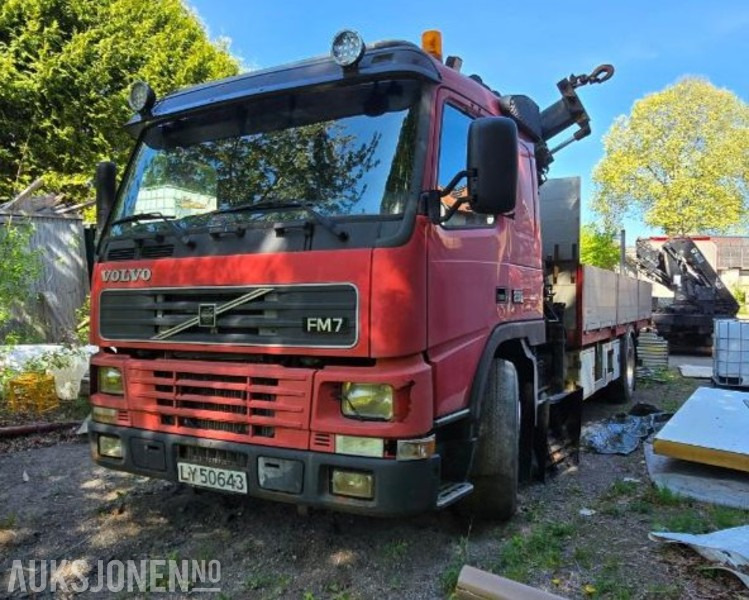 1999 Volvo FM7 42R 4X2 Reparasjonsobjekt Hiab 195-4 - Crane truck: picture 1 1999 Volvo FM7 42R 4X2 Reparasjonsobjekt Hiab 195-4 - Crane truck: picture 1