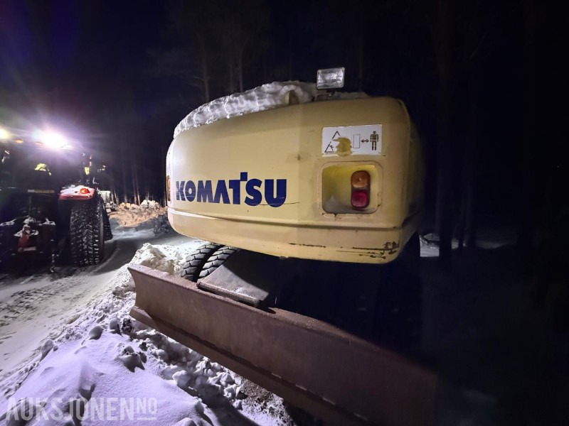 Excavator 2005 Komatsu PW160ES-7K Hjulgraver - Pusseskuff - HK - 11973T: picture 16 Excavator 2005 Komatsu PW160ES-7K Hjulgraver - Pusseskuff - HK - 11973T: picture 16