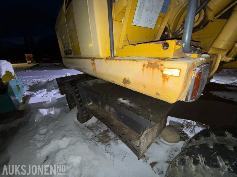 Excavator 2005 Komatsu PW160ES-7K Hjulgraver - Pusseskuff - HK - 11973T: picture 12 Excavator 2005 Komatsu PW160ES-7K Hjulgraver - Pusseskuff - HK - 11973T: picture 12