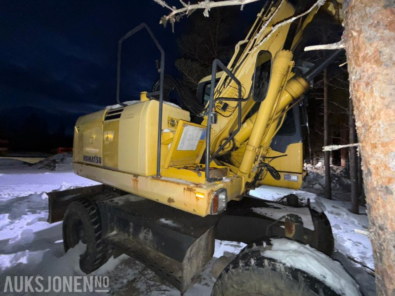 Excavator 2005 Komatsu PW160ES-7K Hjulgraver - Pusseskuff - HK - 11973T: picture 11 Excavator 2005 Komatsu PW160ES-7K Hjulgraver - Pusseskuff - HK - 11973T: picture 11