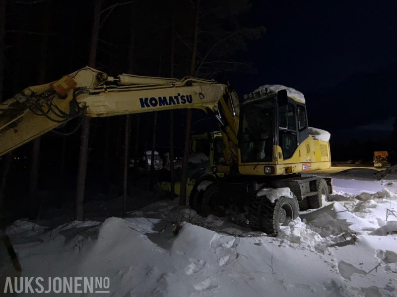 Excavator 2005 Komatsu PW160ES-7K Hjulgraver - Pusseskuff - HK - 11973T: picture 20 Excavator 2005 Komatsu PW160ES-7K Hjulgraver - Pusseskuff - HK - 11973T: picture 20