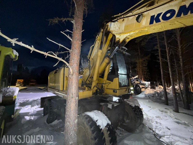 Excavator 2005 Komatsu PW160ES-7K Hjulgraver - Pusseskuff - HK - 11973T: picture 8 Excavator 2005 Komatsu PW160ES-7K Hjulgraver - Pusseskuff - HK - 11973T: picture 8